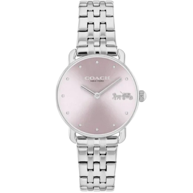 Coach Elliot Ladies Silver Pink Watch 14504301