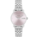 Coach Elliot Ladies Silver Pink Watch 14504301