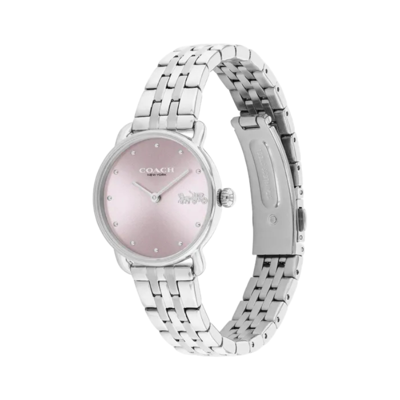 Coach Elliot Ladies Silver Pink Watch 14504301