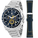 Maserati Velocitá Ltd Edition Men's Watch Blue Dial Chronograph R8873652001