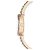 Swarovski Matrix Bangle Ladies Watch Rose Gold Grey 5679887 Swarovski