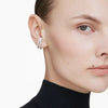 Swarovski Matrix Ear Cuffs Round Cut Silver 5705835 Swarovski