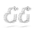Swarovski Matrix Heart Hoop Earrings 5653170