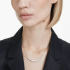 Swarovski Matrix Necklace Silver Round 5705396 Swarovski