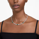 Swarovski Matrix Tennis Necklace Baguettes Green 5666168 Swarovski