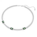 Swarovski Matrix Tennis Necklace Baguettes Green 5666168 Swarovski
