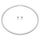 Swarovski Matrix Tennis Necklace Set 5647730 Swarovski