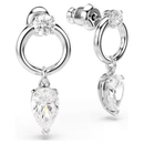 Swarovski Mesmera Drop Earrings Mixed-Cut 5723177 Swarovski
