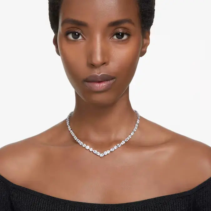 Swarovski Mesmera Necklace Silver Mixed-Cut 5665242