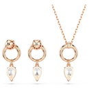 Swarovski Mesmera Pendant Set Rose Gold Mixed-Cut 5733808 Swarovski