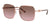 Michael Kors Cadiz Sunglasses Rose Gold Frame Brown Lens MK1145B 110814