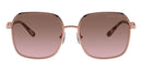 Michael Kors Cadiz Sunglasses Rose Gold Frame Brown Lens MK1145B 110814