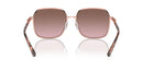 Michael Kors Cadiz Sunglasses Rose Gold Frame Brown Lens MK1145B 110814