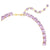 Swarovski Millenia Tennis Necklace Purple Gradient 5705754