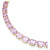 Swarovski Millenia Tennis Necklace Purple Gradient 5705754