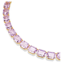 Swarovski Millenia Tennis Necklace Purple Gradient 5705754 Swarovski