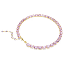 Swarovski Millenia Tennis Necklace Purple Gradient 5705754 Swarovski