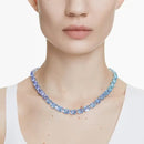 Swarovski Millenia Tennis Necklace Blue Gradient ReCreated™ 5694136