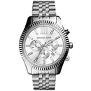 Michael Kors Lexington Silver Chronograph Watch MK8405 Michael Kors
