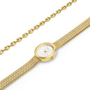 Mini Oval Ladies Watch Gold Set MOGCB-X289 Rosefield