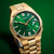 Citizen Men's Tsuyosa Automatic Gold Green Watch NJ0152-51X