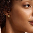 Olivia Burton Jewellery Lovers Knot Gold Earrings 24100225