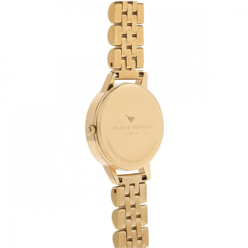 Olivia Burton Mother Of Pearl Ladies Gold Watch 24000169