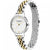 Olivia Burton White Dial Ladies Two-Tone Watch 24000170