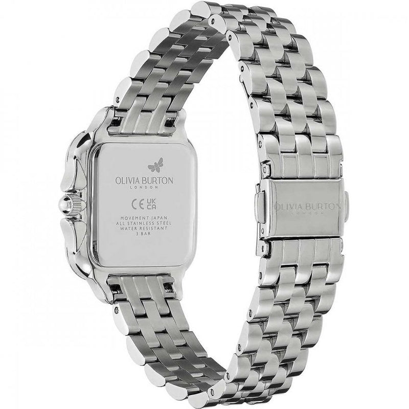 Olivia Burton Grosvenor Ladies Silver Watch 24000083
