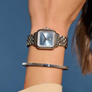 Olivia Burton Grosvenor Ladies Silver Watch 24000083