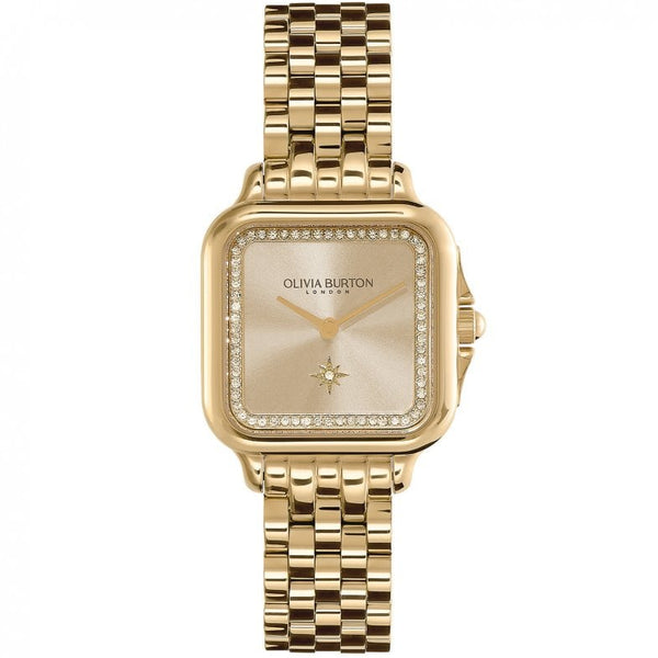 Olivia Burton Grosvenor Ladies Gold Watch 24000084
