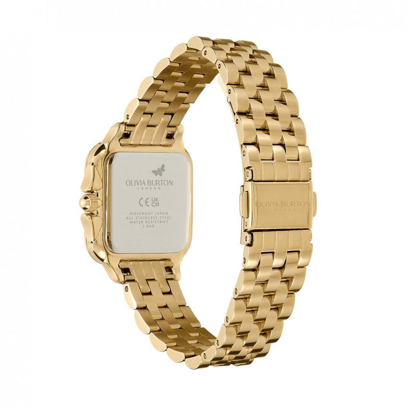 Olivia Burton Grosvenor Ladies Gold Watch 24000084
