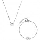 Olivia Burton Jewellery Interlink Silver Gift Set 24170001