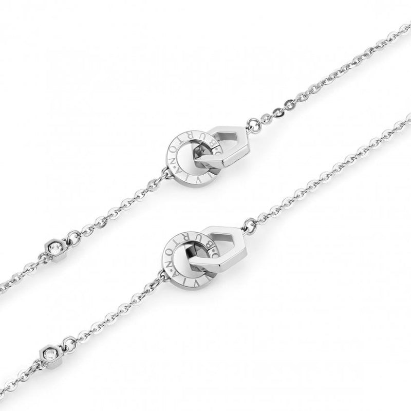 Olivia Burton Jewellery Interlink Silver Gift Set 24170001