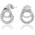 Olivia Burton Jewellery Bejwelled Interlink Silver Earrings OBJCOE220