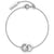 Olivia Burton Jewellery Bejwelled Interlink Silver Bracelet OBJCOB09