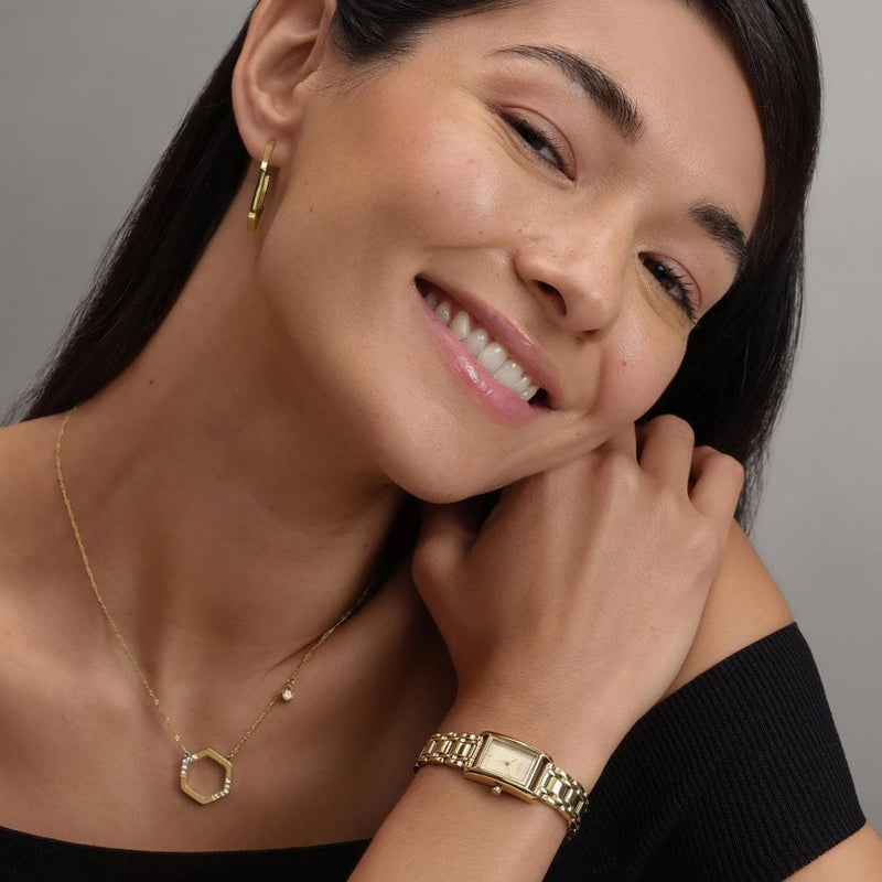 Olivia Burton Mini Grove Ladies Gold Watch 24000282