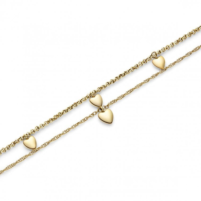 Olivia Burton Jewellery Mini Hearts Gold Bracelet 24100460