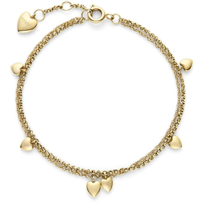 Olivia Burton Jewellery Mini Hearts Gold Bracelet 24100460