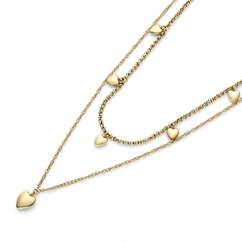 Olivia Burton Jewellery Mini Hearts Gold Necklace 24100457