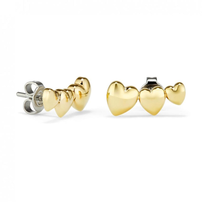 Olivia Burton Jewellery Mini Hearts Gold Earrings 24100463