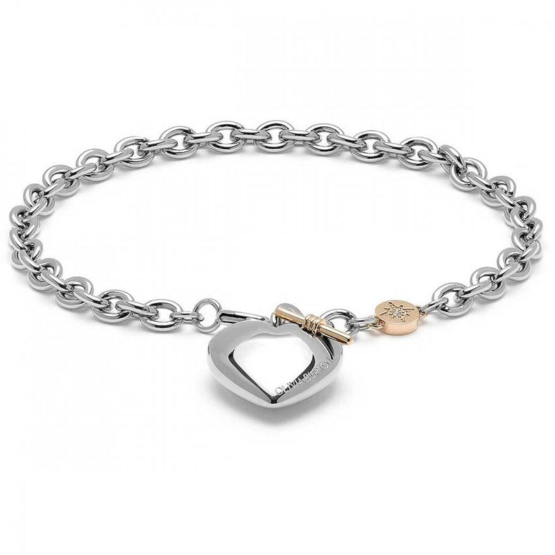 Olivia Burton Jewellery Knot Heart Silver Bracelet 24100035