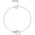 Olivia Burton Jewellery Interlink Silver Bracelet OBJENB14B