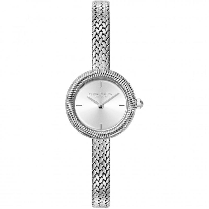 Olivia Burton Finery Ladies Silver Watch 24000278