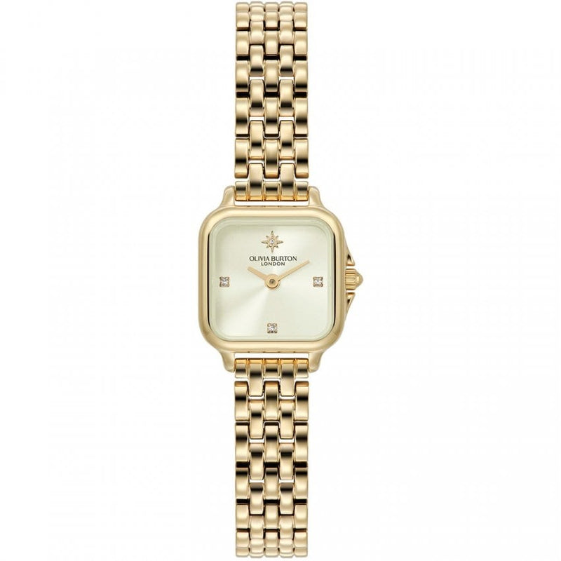 Olivia Burton Mini Grosvenor Ladies Gold Watch 24000257