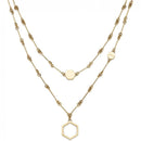 Olivia Burton Jewellery Honeycomb Classic Gold Necklace 24100306