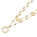 Olivia Burton Jewellery Honeycomb Classic Gold Necklace 24100306