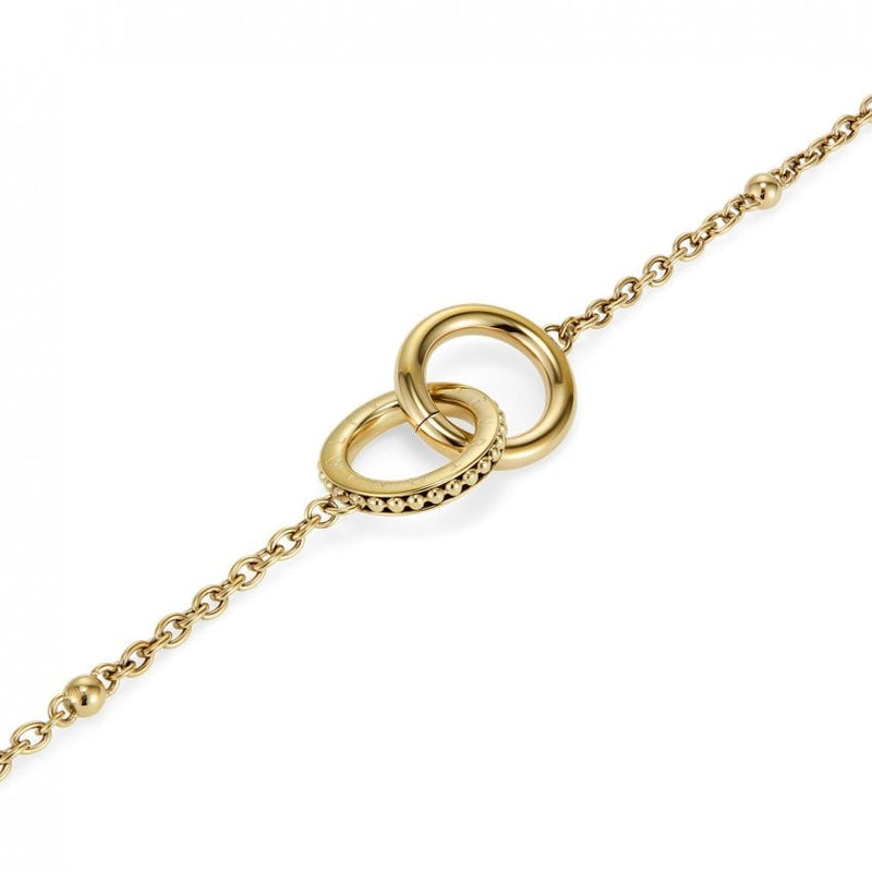 Olivia Burton Jewellery Amity Interlock Gold Bracelet 24100315
