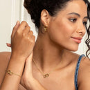 Olivia Burton Jewellery Amity Interlock Gold Bracelet 24100315