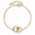 Olivia Burton Jewellery Amity Interlock Gold Bracelet 24100315